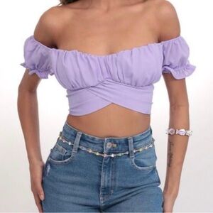 Lucy in the Sky Mariana Lavender Top